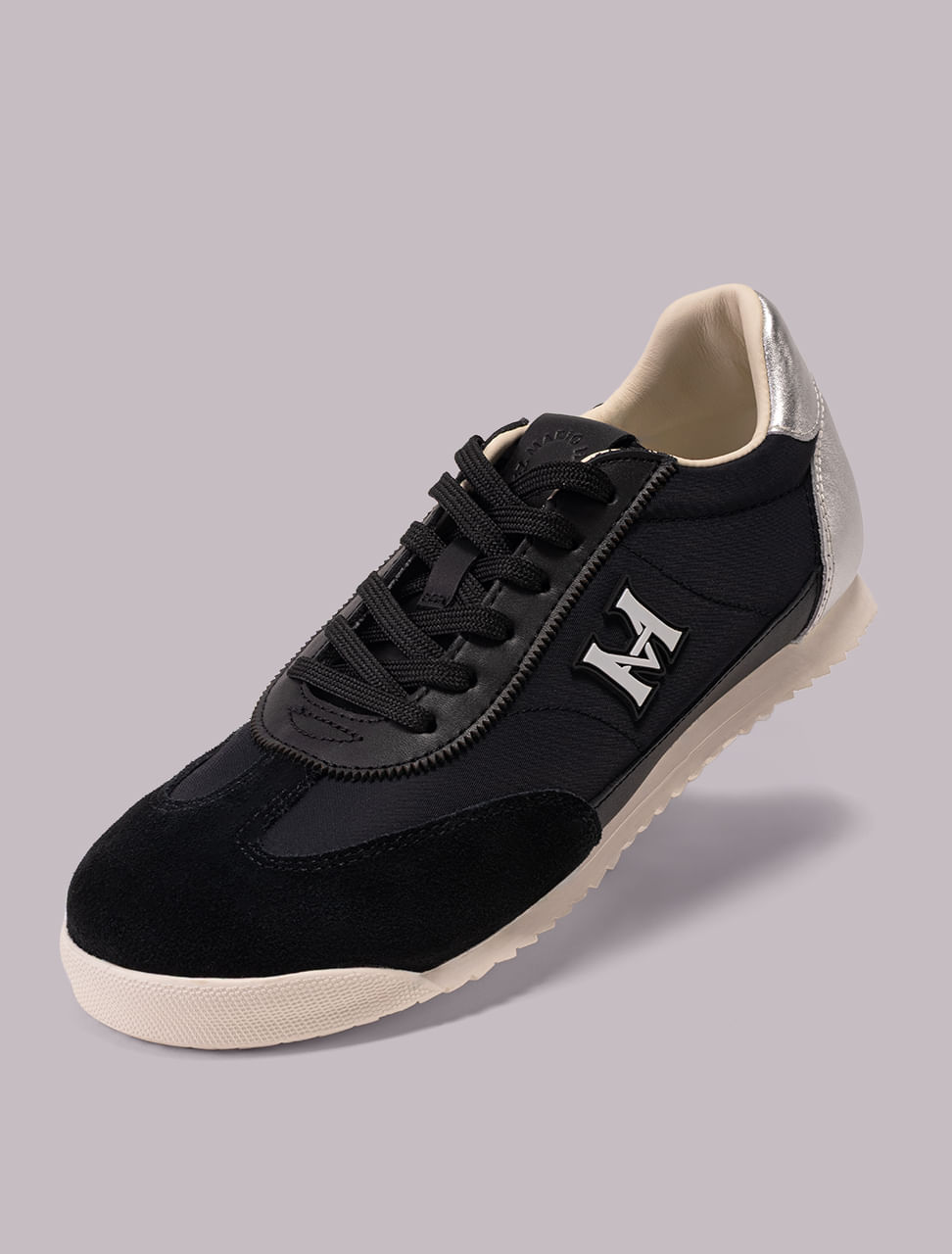 Tenis Cosmo F Noche Plata