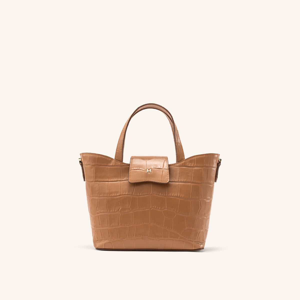 Tote Alas Mini Caramelo Siena
