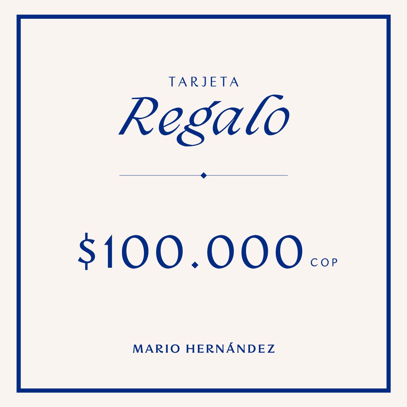 Bono Regalo MH 100.000 Mario Hernández