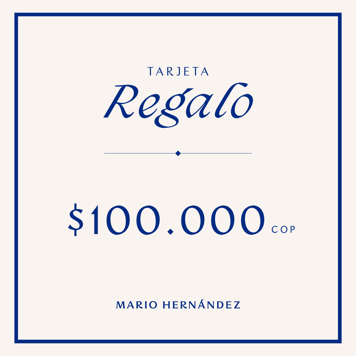 Bono Regalo MH 100.000 Mario Hernández